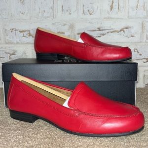 Naturalizer Simmons 2 Red Leather sz 8W